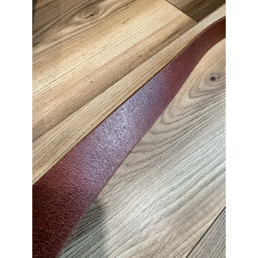 Nohma Leather Belt Size 40 Brown 1.5